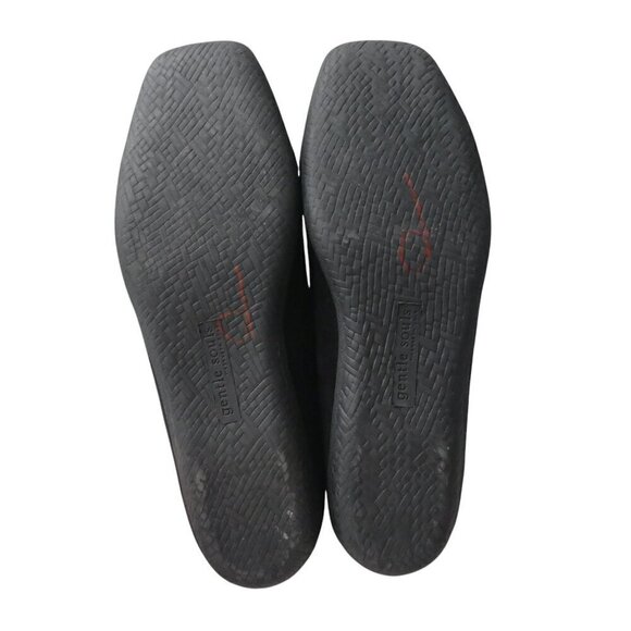 Gentle Souls Erica Black Leather Flats Loafers Womens 7 - Picture 11 of 12